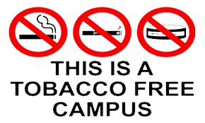 This is a tobacco free campus.